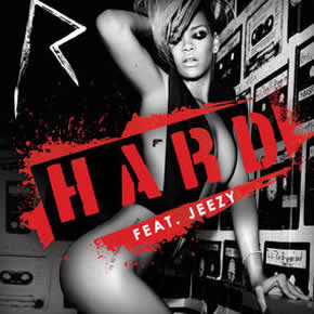 Bumbum de Rihanna na capa do álbum Rated