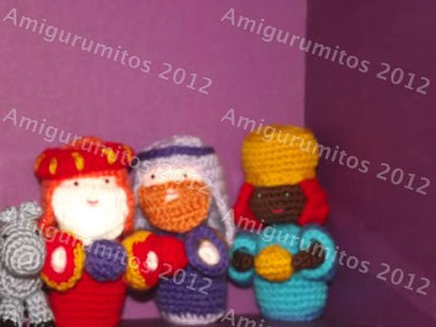 belén navidad amigurumi