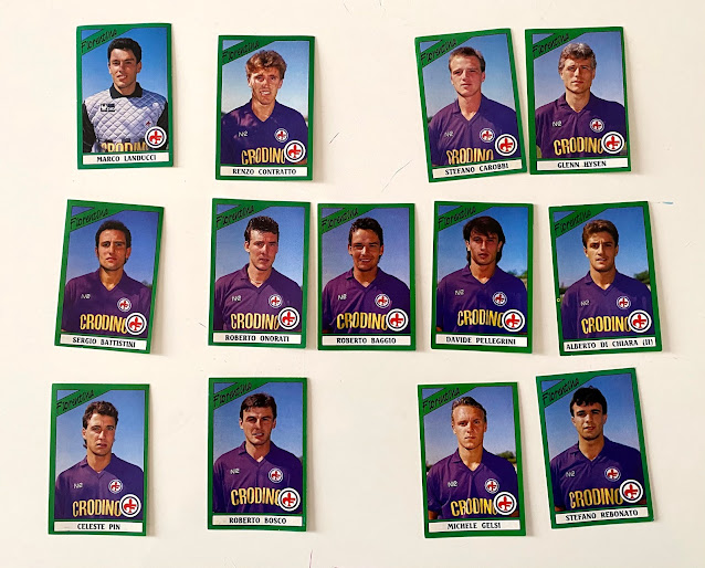 figurine fiorentina 87/88 panini