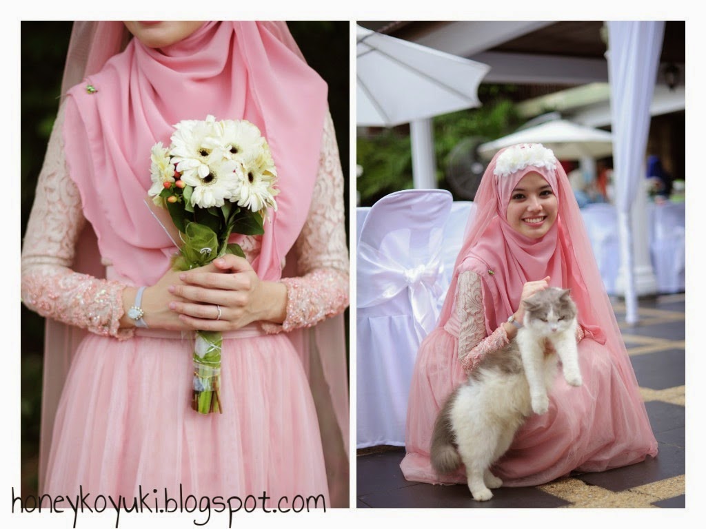 pilihan kaler baju tunang kaler pastel pink