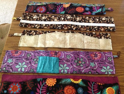 eSheep Designs' Wave Purse Organizers crafted by Ocsamantha