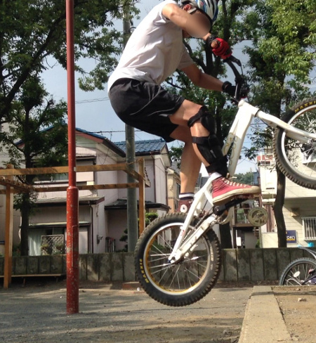 44歳で始める バイクトライアル 44歳で始める バイクトライアル
