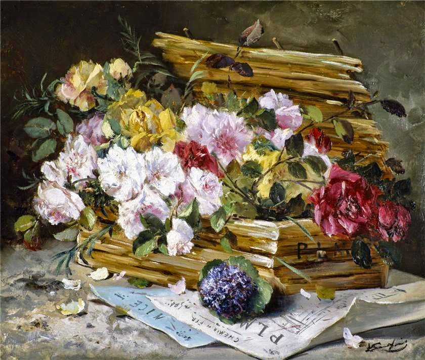 Eugene Henri Cauchois Impressionist Painter - Still Life Art