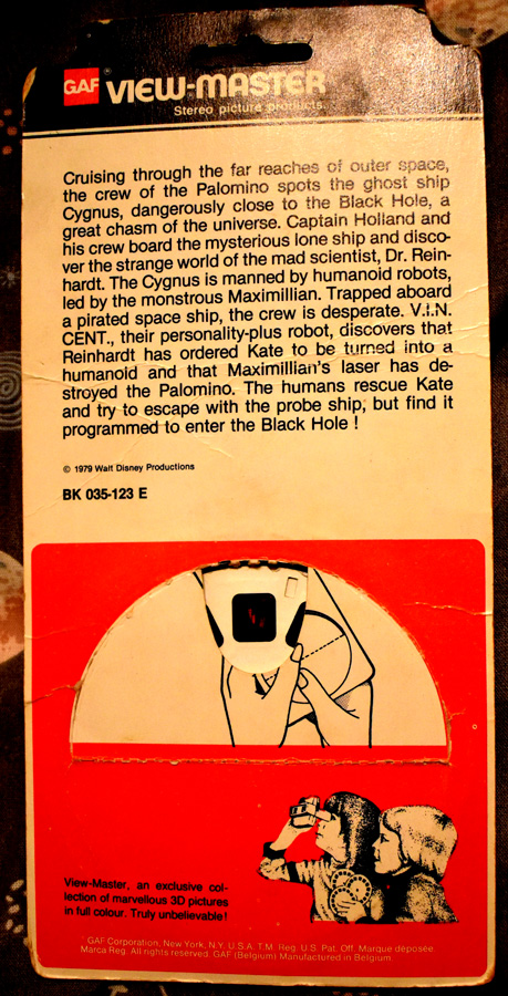 MOONBASE CENTRAL: THE BLACK HOLE VIEWMASTER