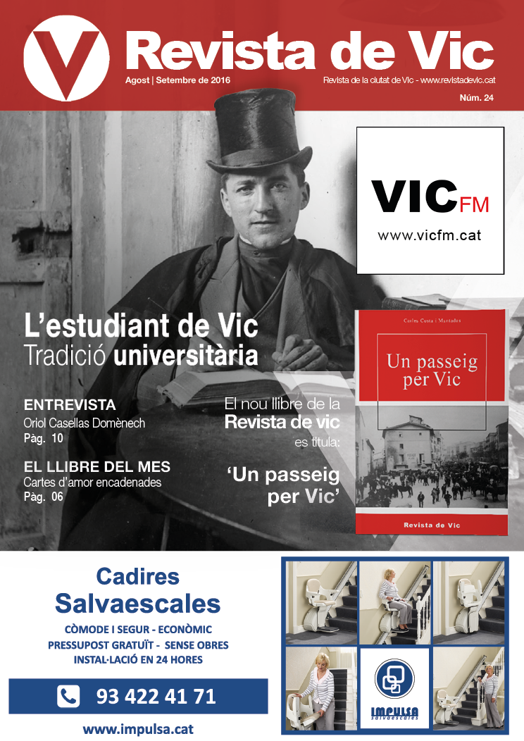 Ja pots llegir la nova Revista de Vic en format digital