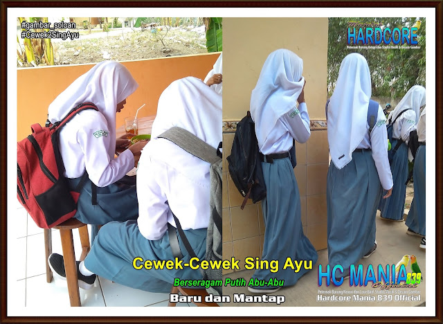 Gambar Siswa-Siswi SMA Negeri 1 Ngrambe Cover Putih Abu-Abu - Buku Album Gambar Soloan Edisi 6