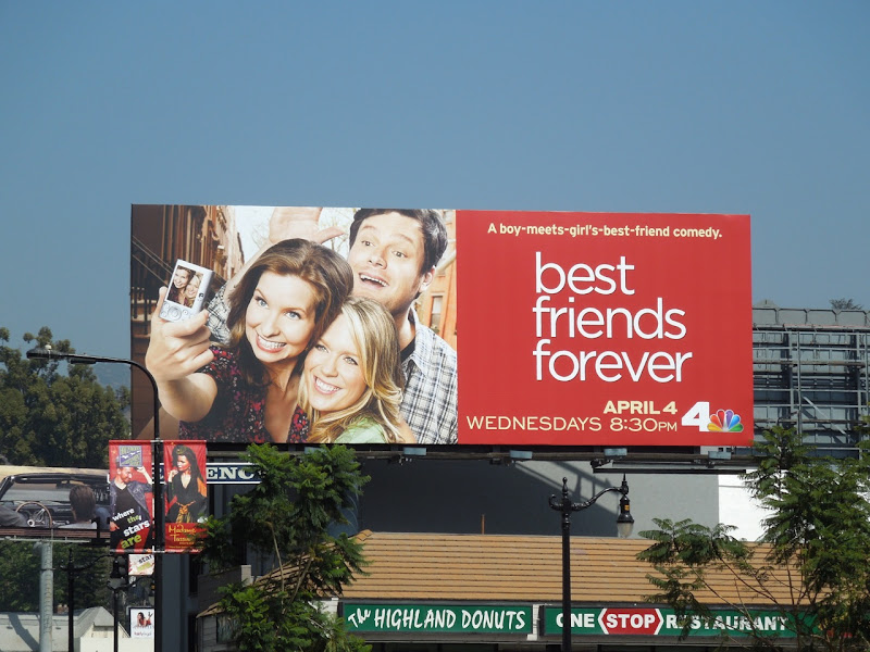 Best Friends Forever billboard