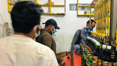 Operasi Pekat, Polsek Serang Polres Serang Kota Temukan 133 Botol Miras