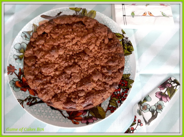 Tarta de manzana Streusel