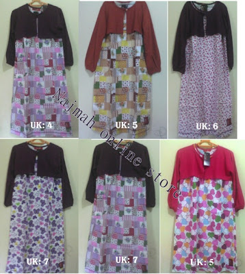 model baju gamis anak modern