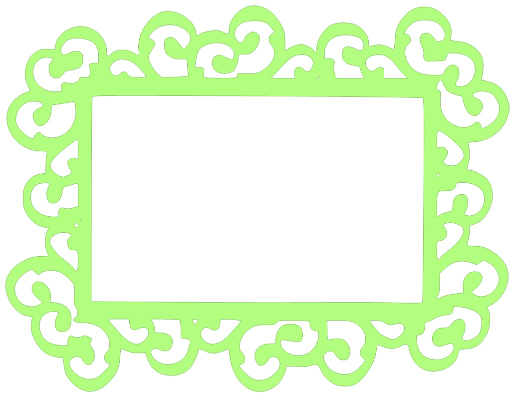 Download Paper This And That: Swirly Frame SVG Files