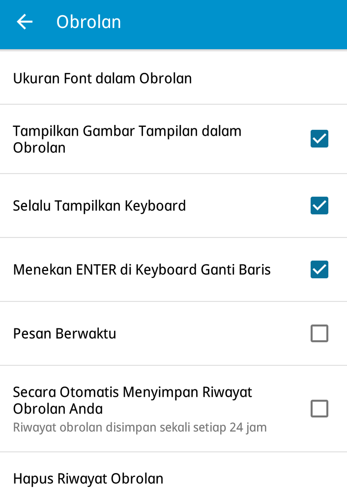 obrolan Hal penting BBM