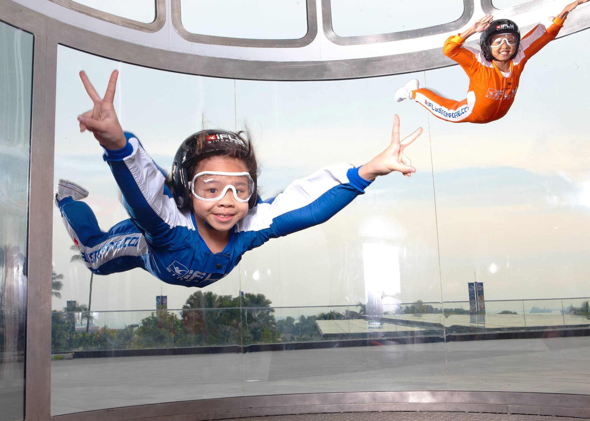 Defy Gravity Indoor Skydiving at iFly Singapore