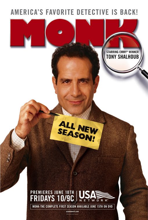 Monk TV poster