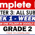 GRADE 2 COMPLETE DAILY LESSON LOG (Quarter 3: WEEKS 1-10) Free to Download