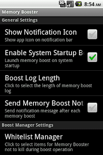 How to boost Ram memory in Android?