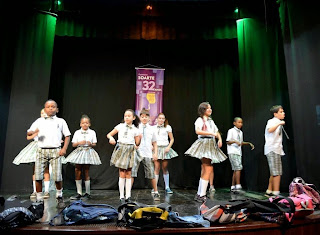 Alunos do curso de dança de rua