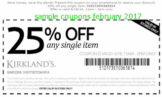 Kirklands coupons for february 2017