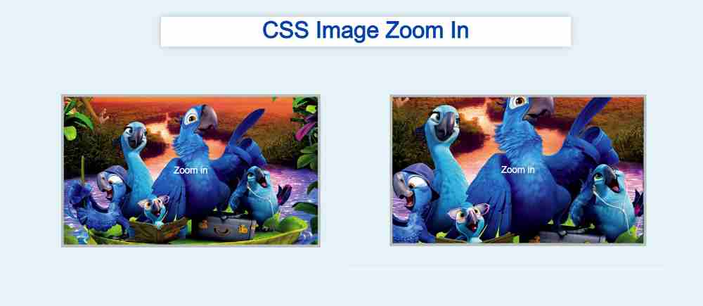 CSS Smooth Image Zoom In
