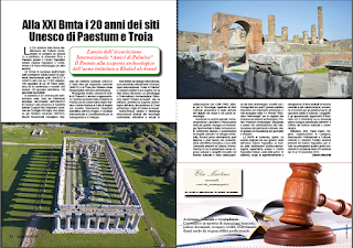 AGOSTO 2018 PAG 52 - Alla XXI Bmta i 20 anni dei siti Unesco di Paestum e Troia