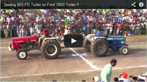 Swaraj 855 FE vs Ford 3000 Turbo !