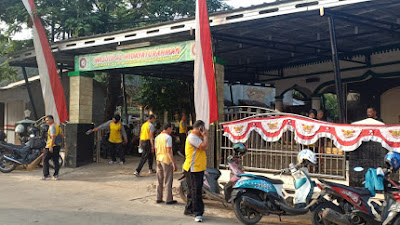 HUT Bhayangkara ke 73, Polda Banten Laksanakan Bakti Religi di Mesjid Mesjid Al-Hidayaturahman 