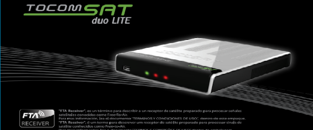 NOVA ATUALIZAÇÃO TOCOMSAT DUO LITE SD  V 243 - 28/04/2015