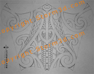 lower leg calf tattoo wrap mauri tatoo sketch images