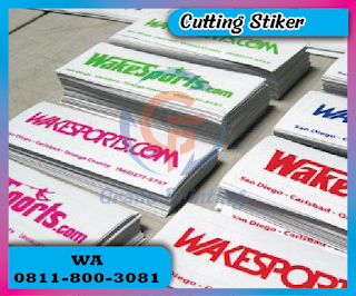 Jasa tempat cutting stiker rawamangun