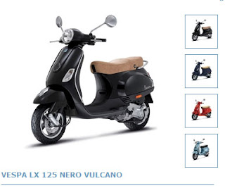 New Motorcycles Vespa LX125 2010 