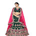 Women's Cotton Blend Semi-Stitched Lehenga Choli 