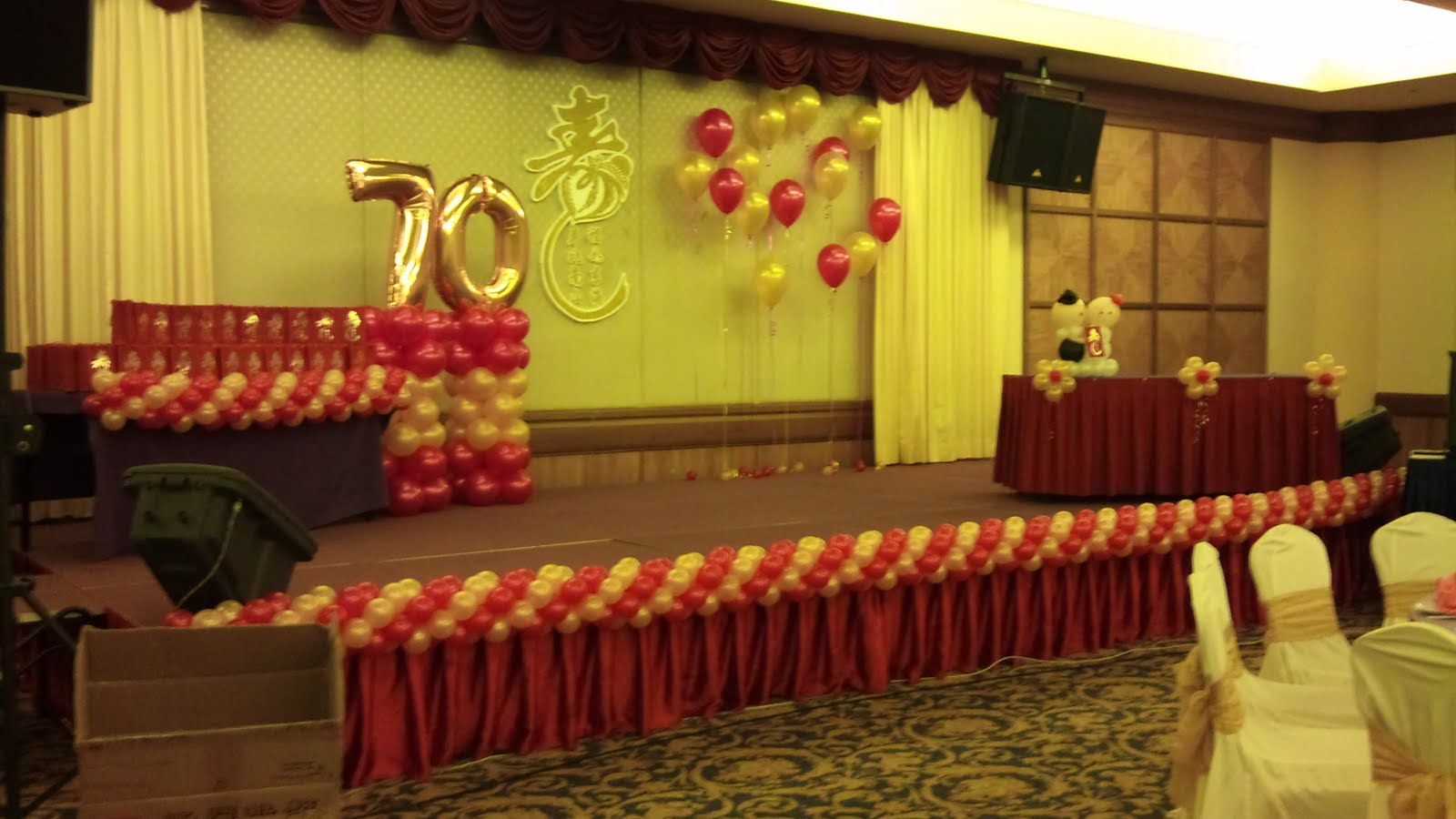 Balloon decorations for weddings  birthday parties 
