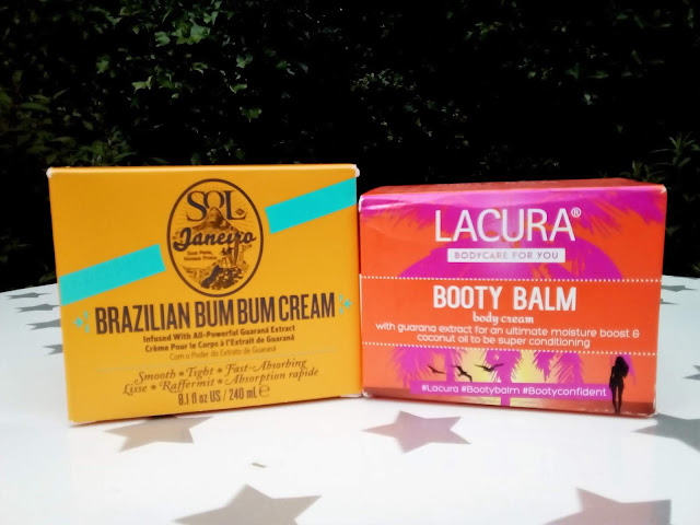 Aldi Lacura Booty Balm v Sol de Janeiro Brazilian Bum Bum Cream