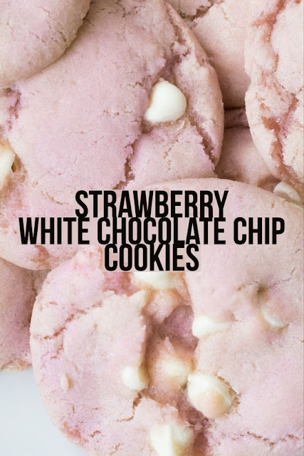 White Chocolate Chip Strawberry Cookies Recipes