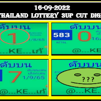 Thailand Lottery 3up Cut Digit 16-9-2022- Thai Lottery 100% Sure Number 16/9/2022