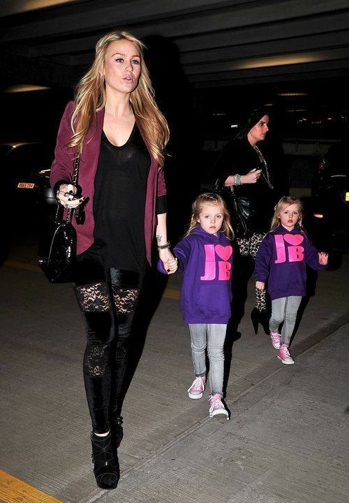 Alex Gerrard Takes Girls to Bieber Concert