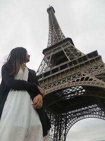 Eiffel tower from Champ de Mars