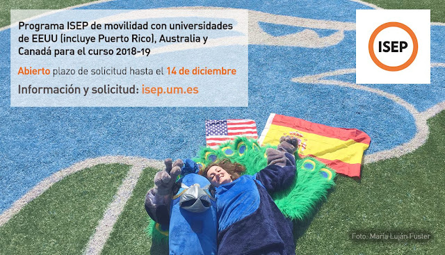 Abierta la convocatoria del Program ISEP para estudiar en EEUU, Australia y Canadá.