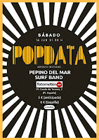 Concierto de Popdata y Pepino del mar surf band en Fotomatón Bar