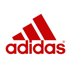 red adidas logo image