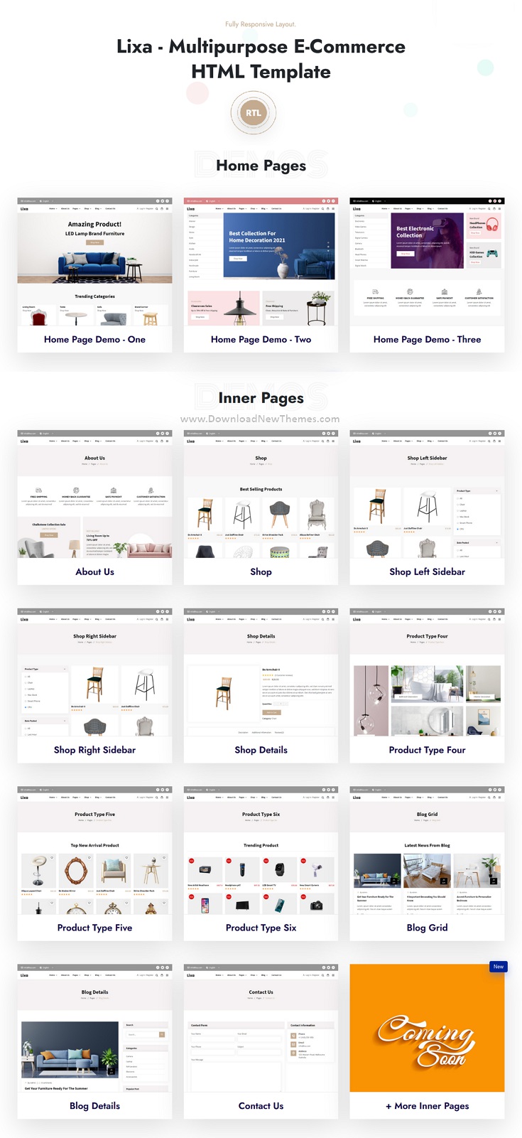 eCommerce Bootstrap Template