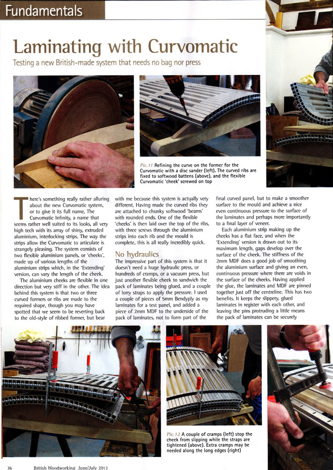 Your Curvomatic: Review - British Woodworking Magazine