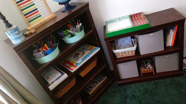 back to school homeschool space