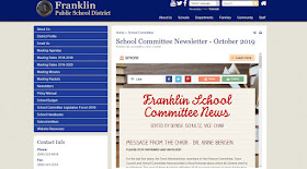 Franklin School Committee News - October 2019