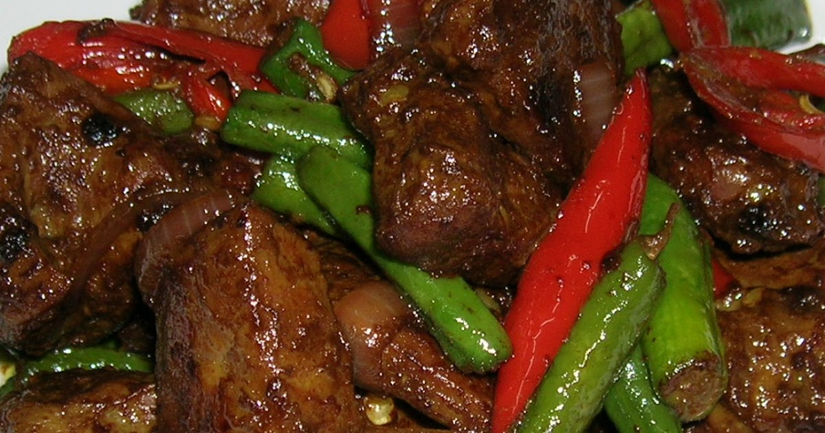 Anis' Diary : HATI LEMBU GORENG KUNYIT ALA KELANTAN