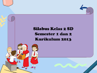 Download Silabus Kelas 2 SD KK 2013 Semester 1 dan 2