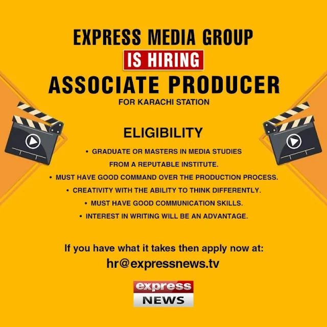 Jobs at Express News - URGENT HIRING | EXPRESS NEWS | KARACHI