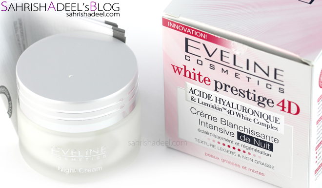 White Prestige 4D Day & Night Creams by Eveline Cosmetics - Review