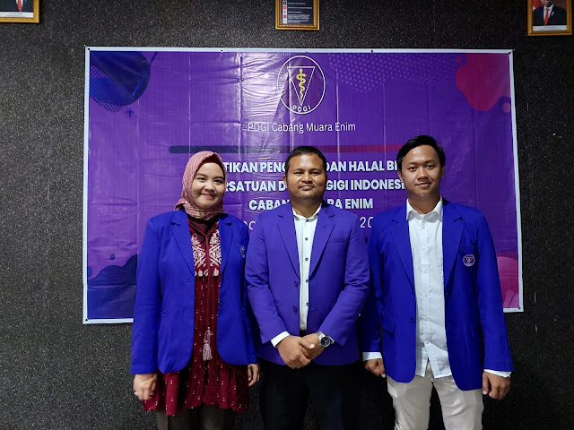 Acara Berjalan Lancar dan Sukses, drg Jayadi Rapen Ulpa Terpilih Menjadi Ketua PDGI Cabang Muara Enim-Pali yang Baru