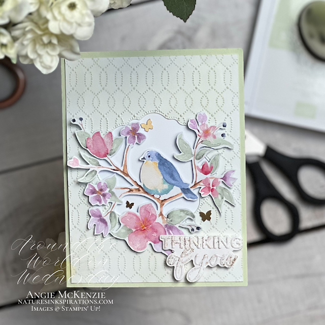 Stampin' Up! Flight & Airy Thoughtful Moments card supplies | Nature's INKspirations by Angie McKenzie